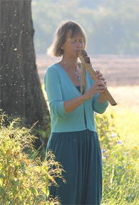 yvonne with flute